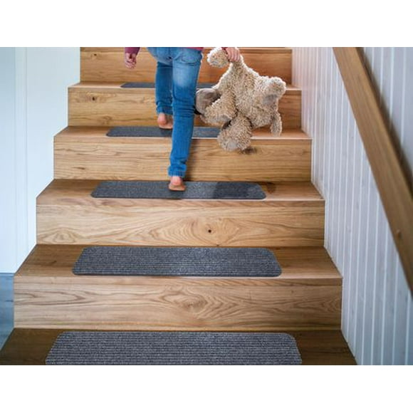 Ottomanson Lifesaver Collection Utility Ribbed Stair Tread