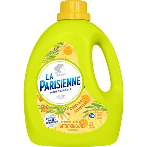 La Parisienne Detergent, Det 4L 100 Wash Loads Sunshine