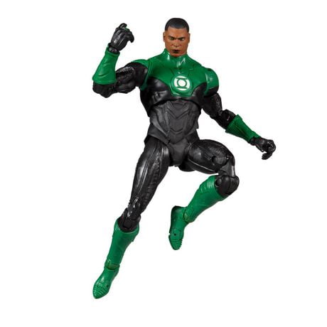 McFarlane Toys - DC Multiverse - Modern Comic Green Lantern (John Stewart) Figurine de 7 Pouces