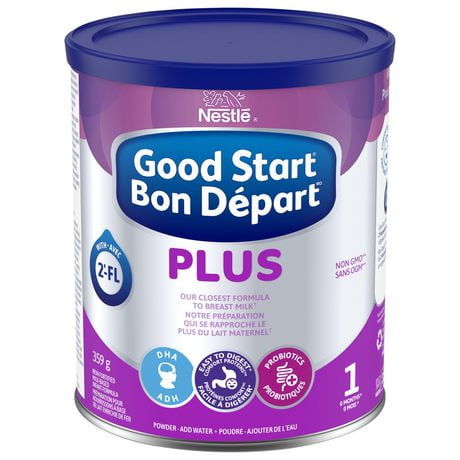 GOOD START GOOD START PLUS 1 Powder Baby Formula, Easy to Digest, Contains DHA For Brain & Eye Development, Probiotics and 2'-FL, 359g 359 g