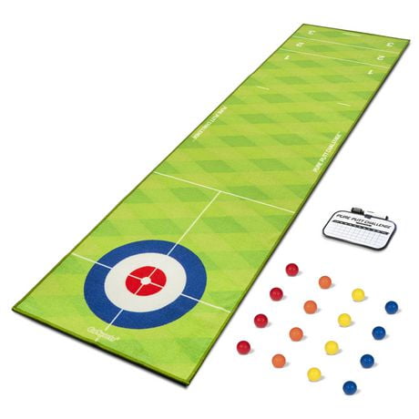 GoSports - Jeu 2 en 1 de curling et de jeu de palets Pure Putt Challenge