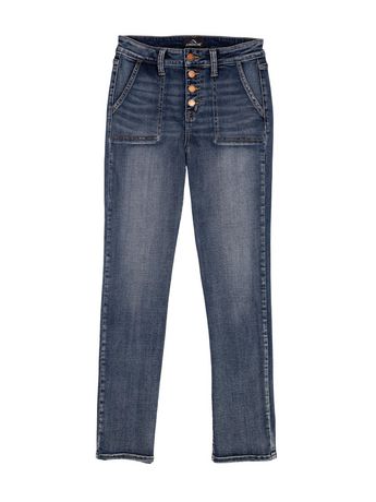 Jordache Women's Utility Straight Jean 