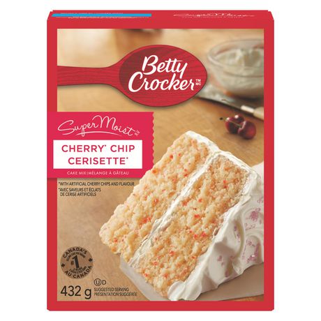 Betty Crocker Supermoist Cherry Chip Cake Mix Walmart Canada