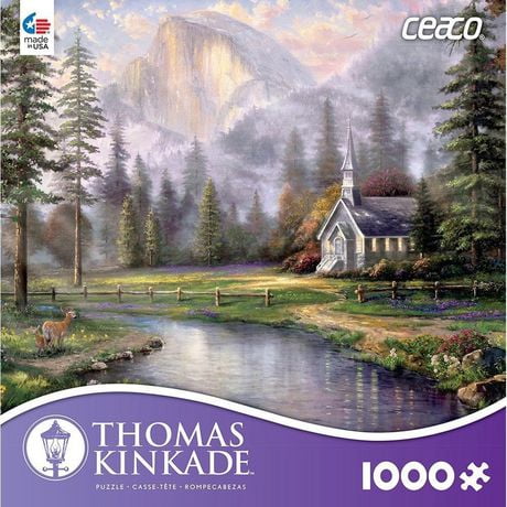 Ceaco: Thomas Kinkade - Valley Chapel Puzzle (1000 Pc) | Walmart Canada