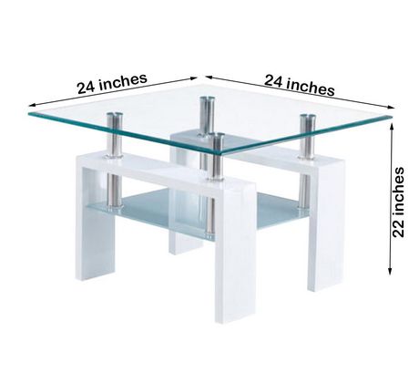 Canadian Nano End Table White | Walmart Canada