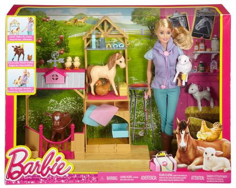 barbie a la ferme