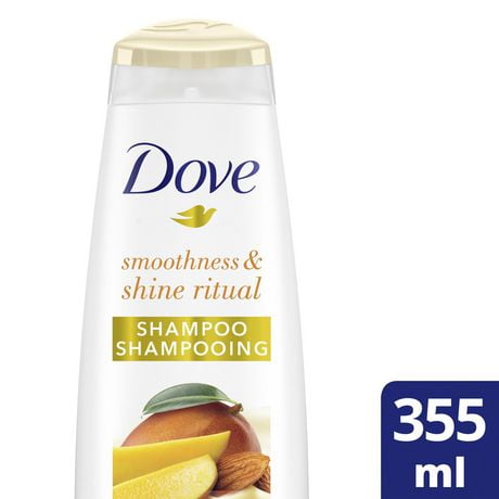 Dove Smoothness and Shine Ritual Shampoo, 355 ml Shampoo