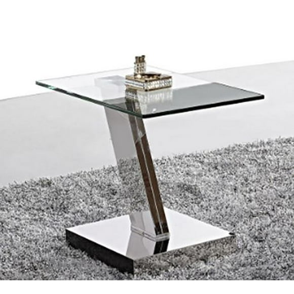 Canadian Manhattan End Table Silver