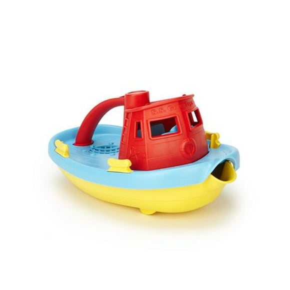 Green Toys Red Tugboat Toy