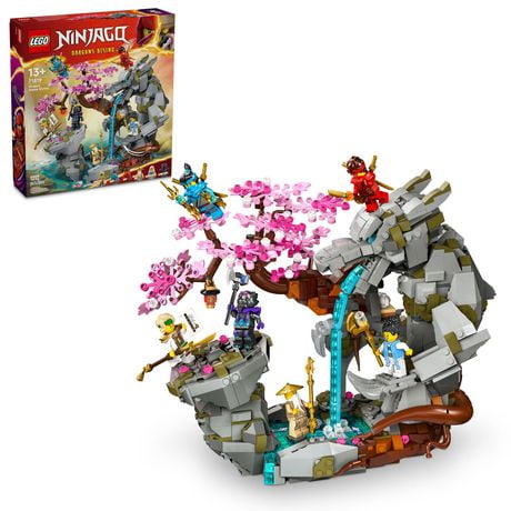 LEGO Ninjago Le sanctuaire du dragon de pierre 71819 Ensemble de construction (1212 pièces)