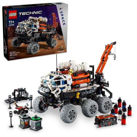 LEGO Technic Le rover d'exploration de l'équipage de Mars 42180 Ensemble de construction (1599 pièces)