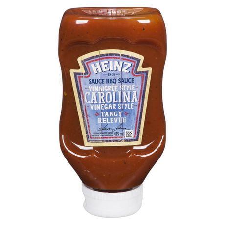 Heinz BBQ Sauce Carolina Vinegar Style Tangy | Walmart Canada