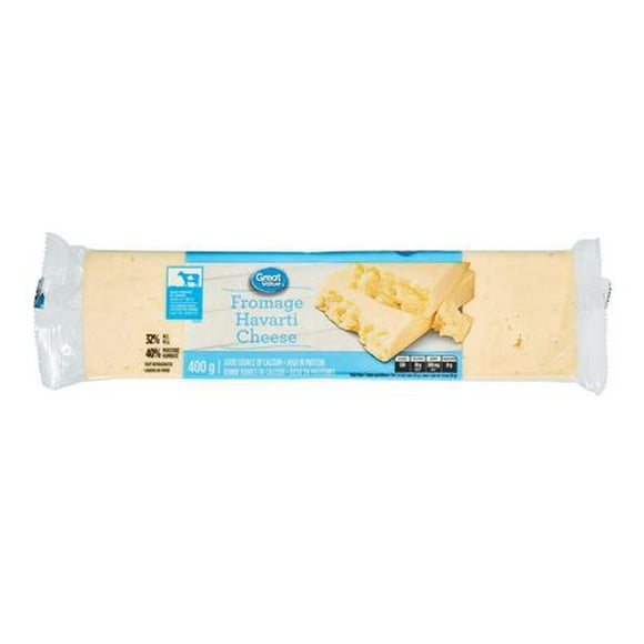 Great Value Havarti Cheese, 400 g