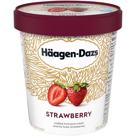 Haagen-Dazs Häagen-Dazs Strawberry Ice Cream | Walmart Canada