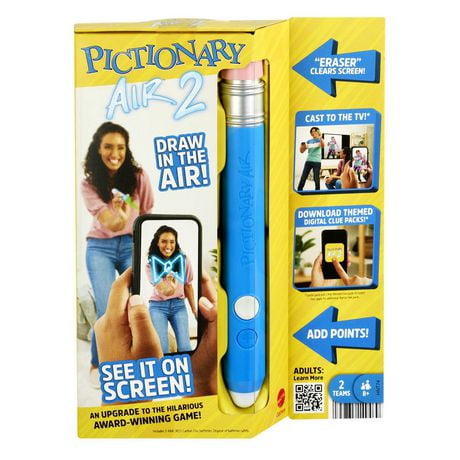 Pictionary Air 2 Game for Kids, Adults, Family and Game Night, Ages 8+
