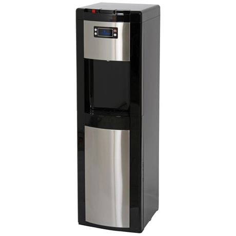 Vitapur VWD1066BLS Distributeur d’eau à chargement par le bas (chaude, température ambiante et froide) noir/acier inoxydable
