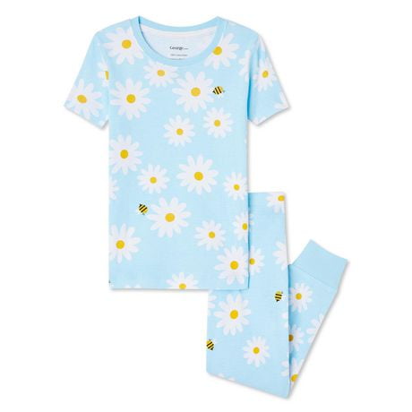 Pyjama 2 pièces en coton George pour petites filles