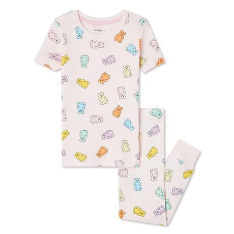 George Toddler Girls' Cotton Pajamas 2-Piece Set