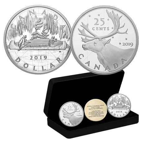 2 oz. Fine Silver Two-Coin Set - Royal Canadian Mint Coin Lore: Back to ...