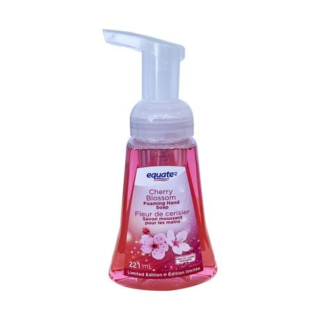 Equate Cherry Blossom Foaming Hand Soap, 221mL, Foaming Soap