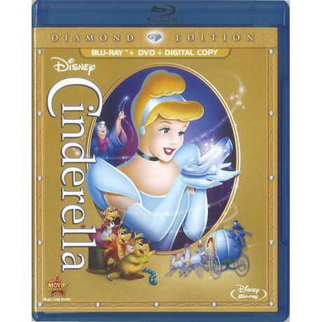 Cinderella (Diamond Edition) (Blu-ray + DVD + Digital Copy) | Walmart ...