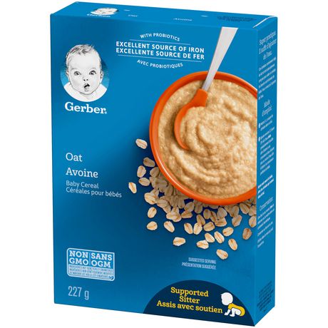 Cereales Pour Bebes Gerber Etape 1 D Avoine 227 G Walmart Canada