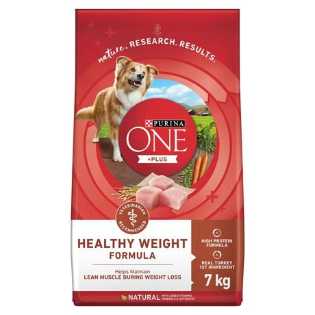 Purina ONE Healthy Weight Turkey, Dry Dog Food 7 kg, 7 kg