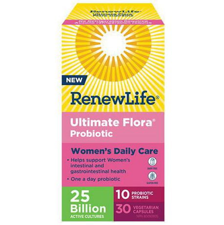 Renew Life® Ultimate Flora Daily Womens Care, 25 Billion Active ...