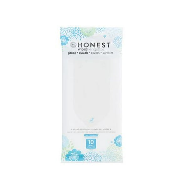 The Honest Company Lingettes 10 CT pack de voyage - Hypoallergénique