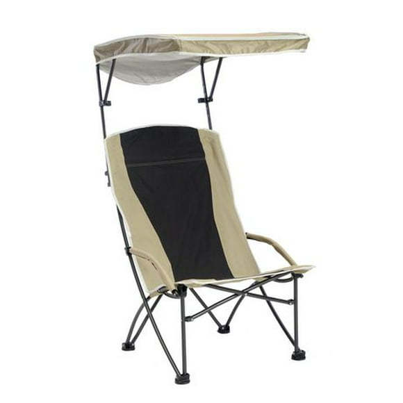 Pro Comfort haute chaise de pliage arrière d'ombre - Havane/Noir