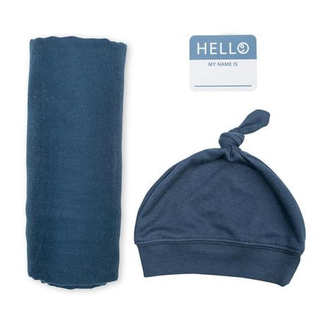 navy newborn hat