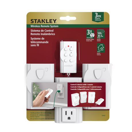 Stanley 31166 Wireless Remote Control System (3-pack)