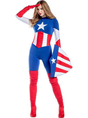 Women's Captain America Costume | Walmart Canada