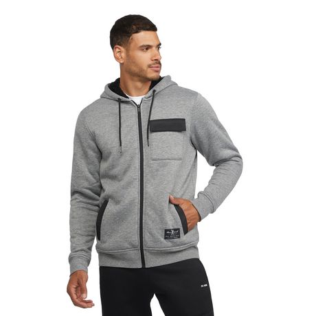 Marc Ecko Men’s Quilted Zip Up Hoodie | Walmart Canada