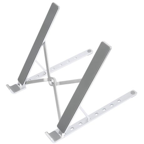 onn. Adjustible Height/Angle Foldable Laptop Stand, from 13 in. to 15.6 in.