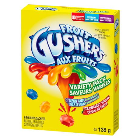 Fruit Gushers by Betty Crocker Gluten Free Variety Pack | Walmart Canada