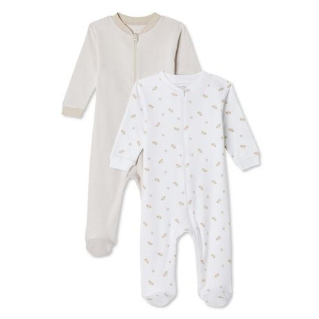 George Infants' Unisex Sleeper 2-Pack, Sizes 6-12 months