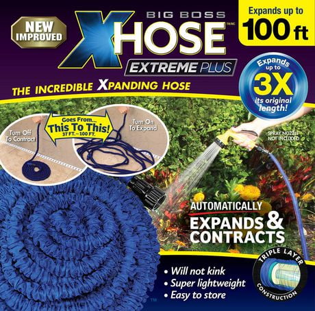 Xhose Garden Hose Expandable Hose Water Hose Dac Fiber Hose 100ft   6000206686115 