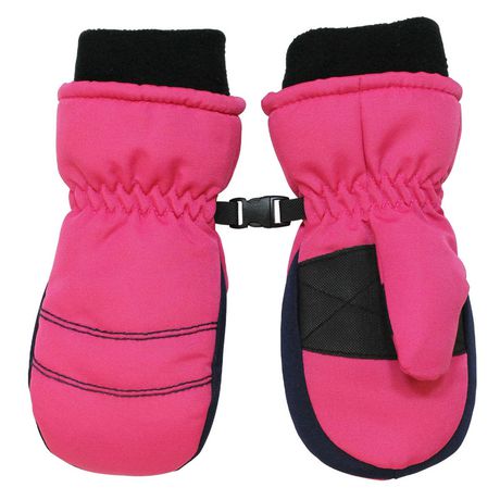 George Toddler Girl's 2-5T Classic Ski Mittens | Walmart Canada