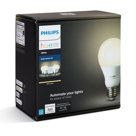 philips smart hue a19 bulb starter kit canada