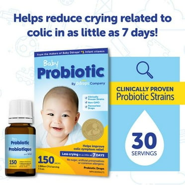 Ddrops®  Baby Probiotic Drops, 7.5 ml, 150 drops
