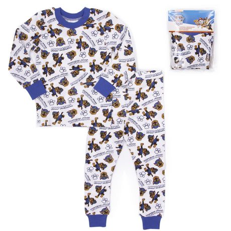 Paw Patrol Toddler Boy's 2-Piece Long Sleeve Thermal Pajama Set ...