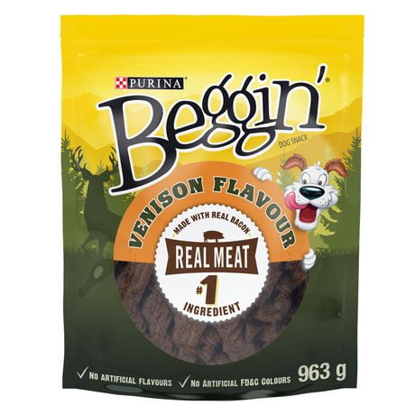 Beggin' Venison Flavour, Dog Treats, 155-963 g