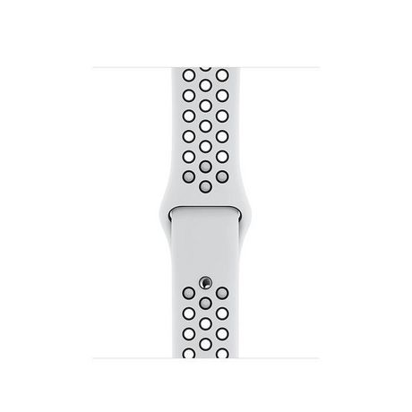apple watch nike  series 4 40mm silver aluminium case gps