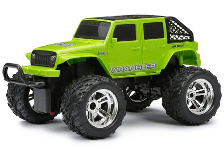 New Bright Jeep Wrangler RC Chargers Truck | Walmart Canada