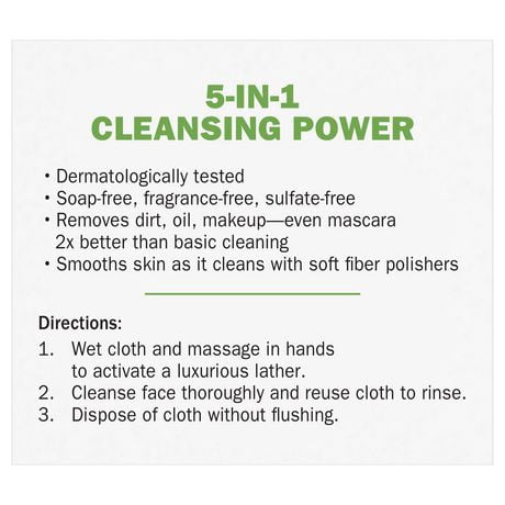 olay cleansing cloths sensitive