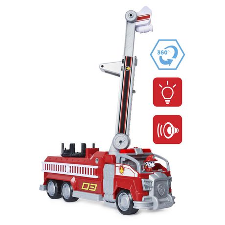 paw patrol movie marshall fire truck