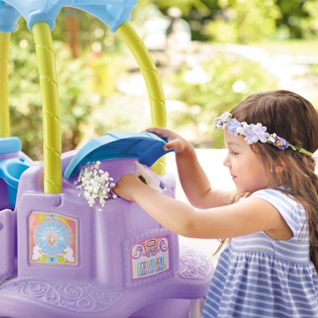 little tikes magical unicorn carriage assembly