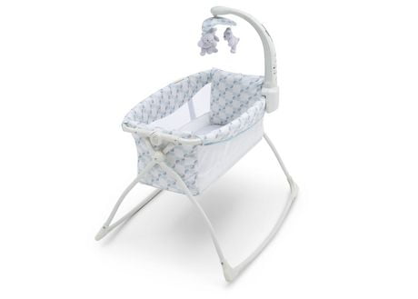 delta children rocking bassinet