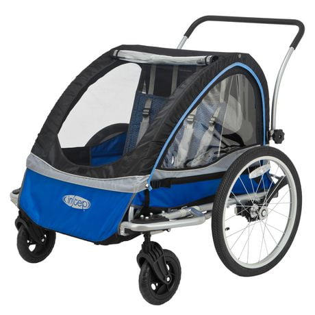 double bike trailer stroller